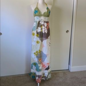 Roxy halter maxi dress